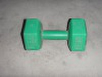 rubber hex dumbbell