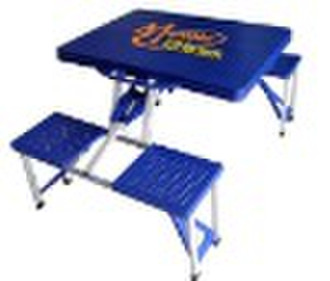 folding table and chair