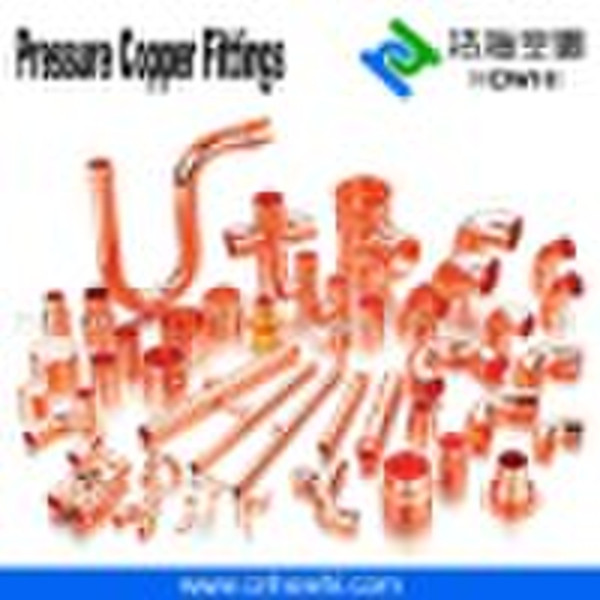 Copper fitting collections, for refrigeration and