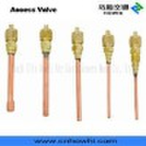 access valve, straight solder with 2" extende