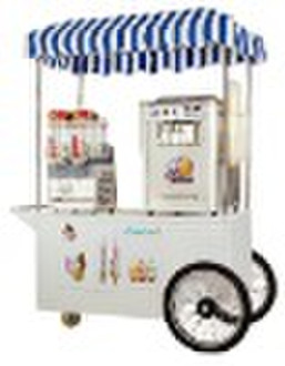 Ice cream machine combination mobile vehicleQCE-F0