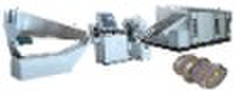 Die-formed hard candy line