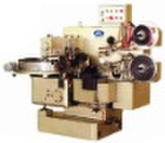 Double twist wrapping machine