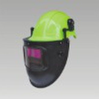 Auto-darkening welding helmet
