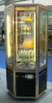 Rotatable cake showcase