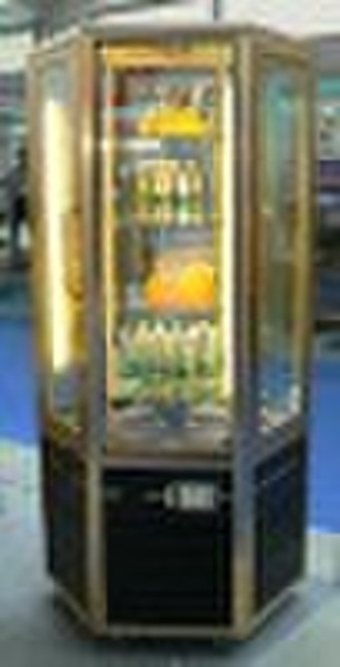 Rotatable cake showcase