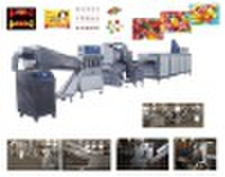 Hard candy forming machine