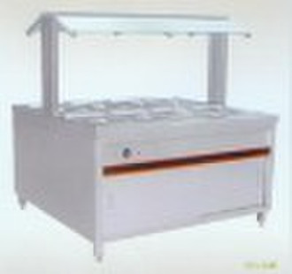 8-pan catering equipment - Bain marie with cabinet