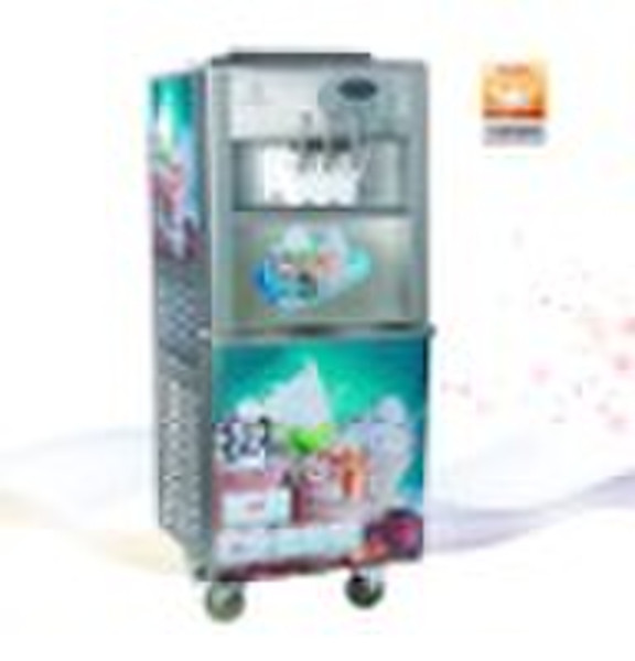 3 flavor floor model soft ice cream machine
