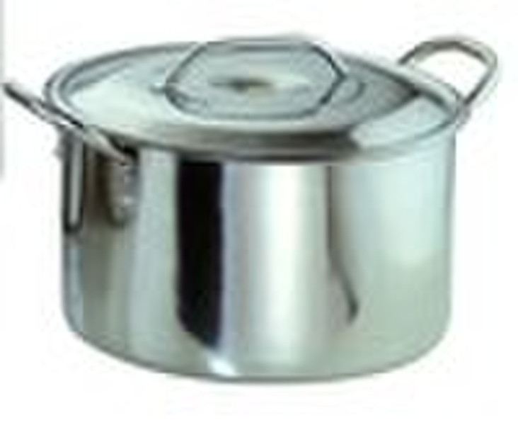 Stainless steel soup pot