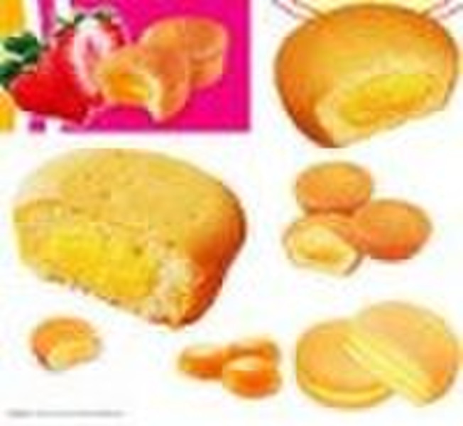 full automatic custard cake production line