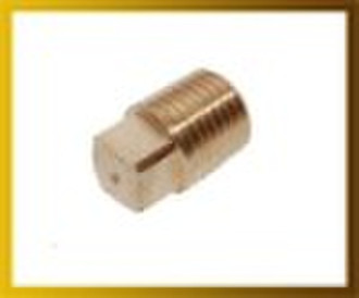 brass square head plug