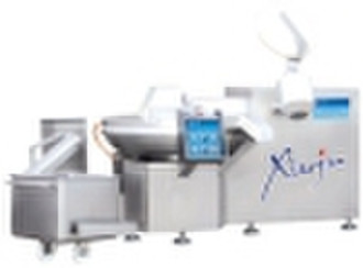 Bowl cutter for meat processing