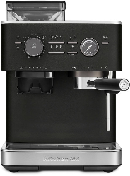 KitchenAid halbautomatische Espressomaschine 5KES6551EBK Gusseisen Schwarz