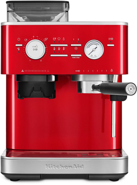 KitchenAid halbautomatische Espressomaschine 5KES6551ECA Liebesapfel Rot