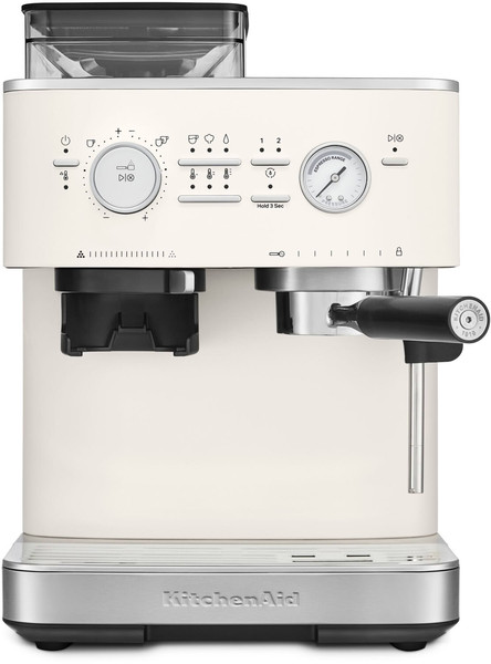 KitchenAid halbautomatische Espressomaschine 5KES6551EPL porcelain white