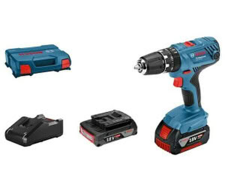 Bosch GSB 18V-21 Professional (2xAkku 2Ah/4Ah + Schnellladegerät)