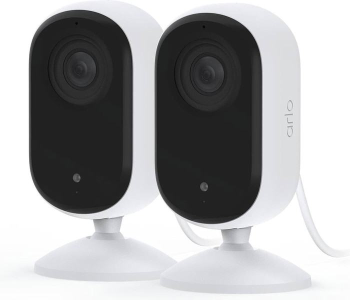 Arlo Indoor Überwachungskamera Innen 2er Set Weiß
