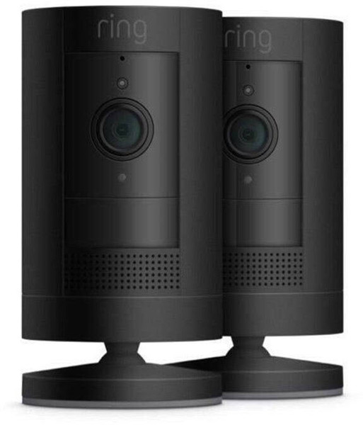 Ring Stick Up Cam Battery Doppelpack Black