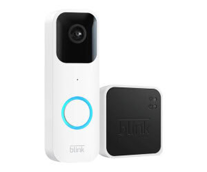 blink Video Doorbell White + Sync Module 2