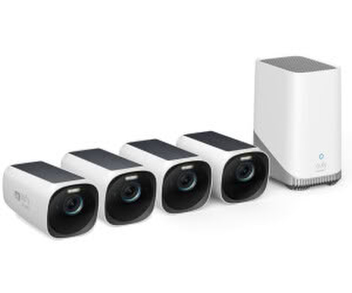 Eufy EufyCam 3 Starter Set 4+1 ( 4er Kameraset mit HomeBase 3)