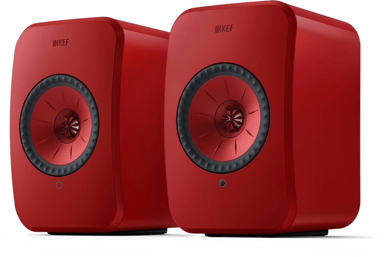 KEF LSX II Lava Red