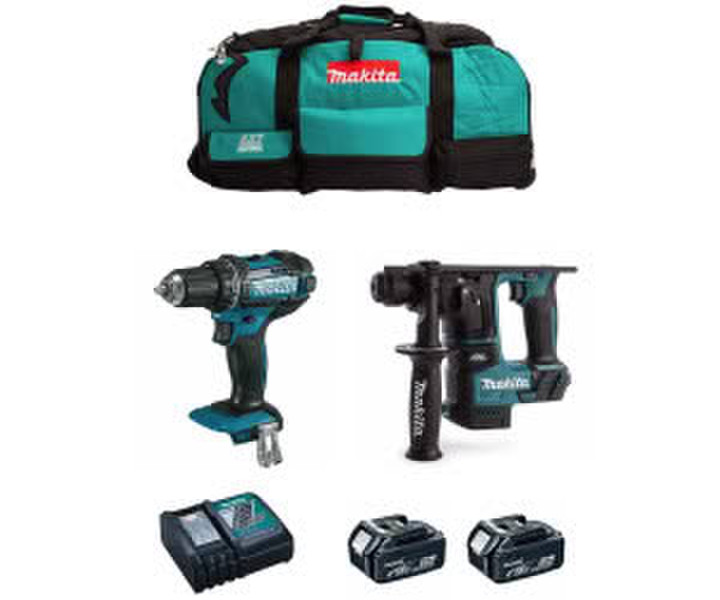 Makita DDF482 (DHR171 + 2 x 5,0 Ah + DC18RC + LXT600)