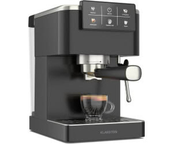 Klarstein SteelPresso Touch Espressomaschine schwarz