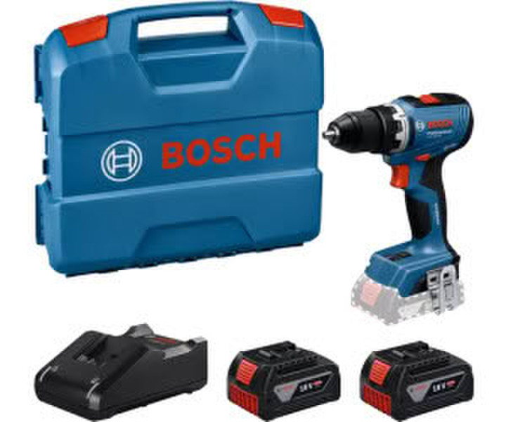 Bosch GSR 18V-65 (2x 4Ah Akkus + Ladegerät + L-Boxx)