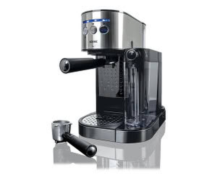 Koenic KEM 2024 Espressomaschine Edelstahl Schwarz
