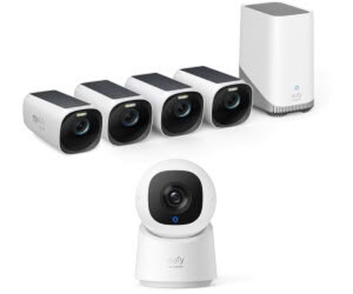 Eufy 3 Starter Set 4+1 mit HomeBase 3 und C220 Indoor Cam