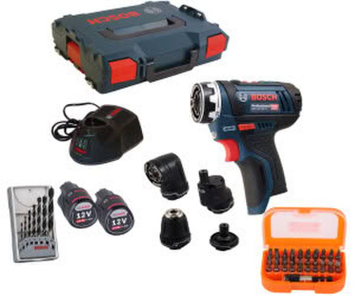 Bosch GSR 12V-15 FC Professional (2 x 2,0 Ah + L-Boxx)