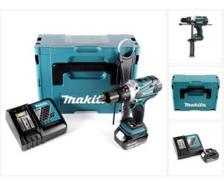 Makita DHP458RT1J (1 x 5,0 Ah + Schnellladegerät) im Makpac