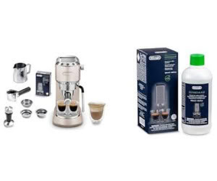 De'Longhi EC885.B.G Brown + DLSC 500