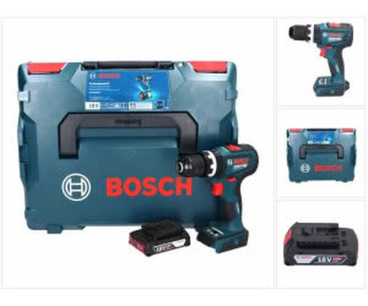 Bosch GSB 18V-90 C (1x 2,0 Ah + L-Boxx)