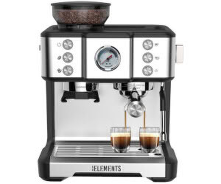 KB Elements Siebträgermaschine ELK201CS Silber