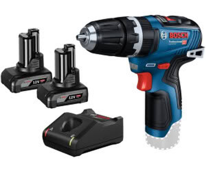 Bosch GSB 12V-35 (2 x 4,0 Ah Akku + Ladegerät)