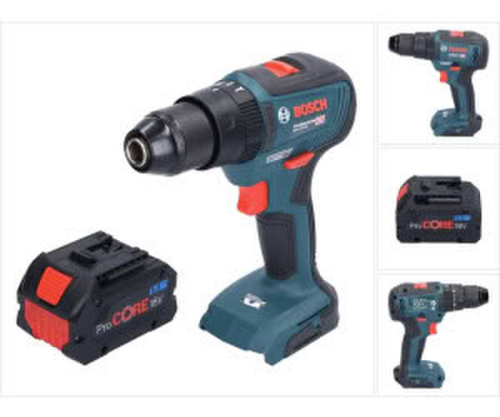 Bosch GSB 18V-55 Professional (06019H5302) +1 x 5,5 Ah Akku)