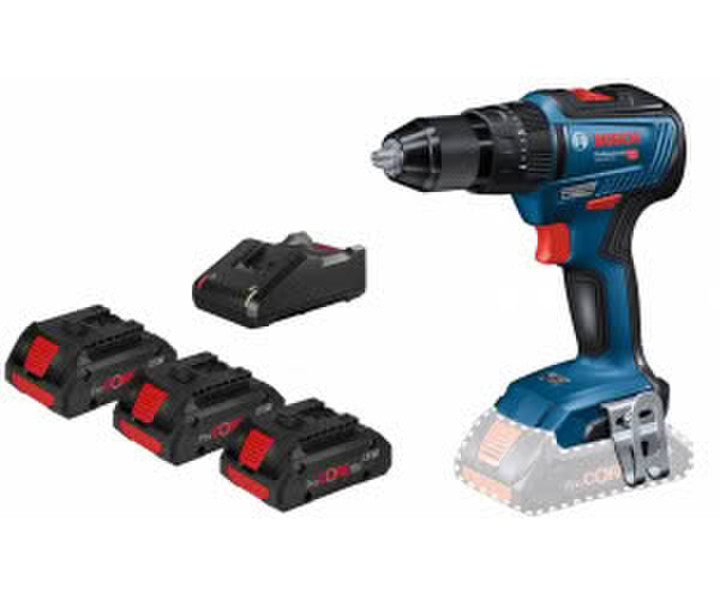 Bosch GSB 18V-55 (0615990L4L) + 3 x ProCORE18V 4.0Ah