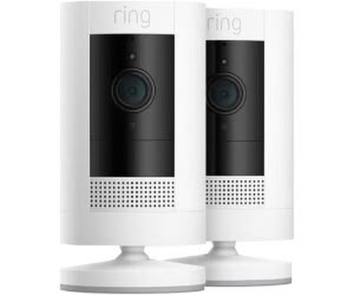 Ring Stick Up Cam Battery Weiß (Doppelpack)