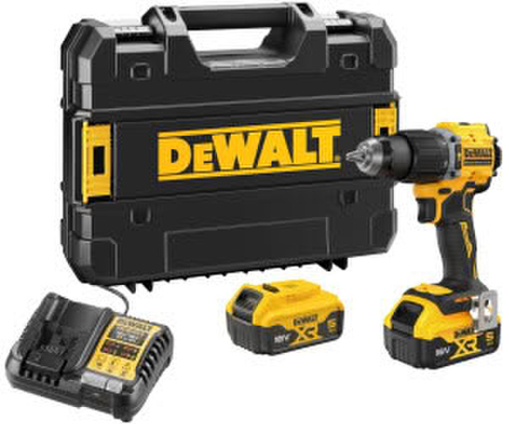 DeWalt DCD799P2T-QW 18V Akku-Schlagbohrschrauber (bürstenlos), inkl. 2 x Akkus und System-Schnellladegerät