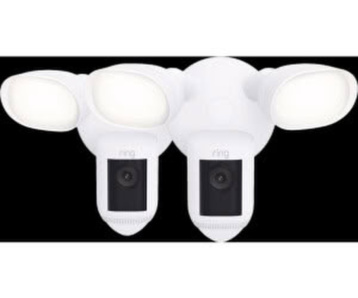 Ring Floodlight Cam Wired Pro white (Doppelpack)
