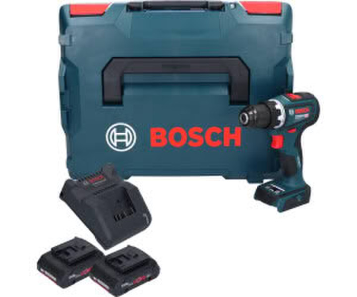 Bosch Professional GSR 18V-90 C (2x 4,0 Ah + Ladegerät + L-Boxx)