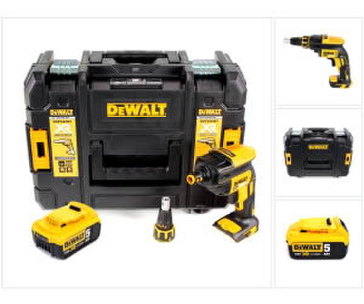 DeWalt DCF620 NT Trockenbauschrauber 18V 1/4' Brushless Akku 5Ah TSTAK ohne Ladegerät