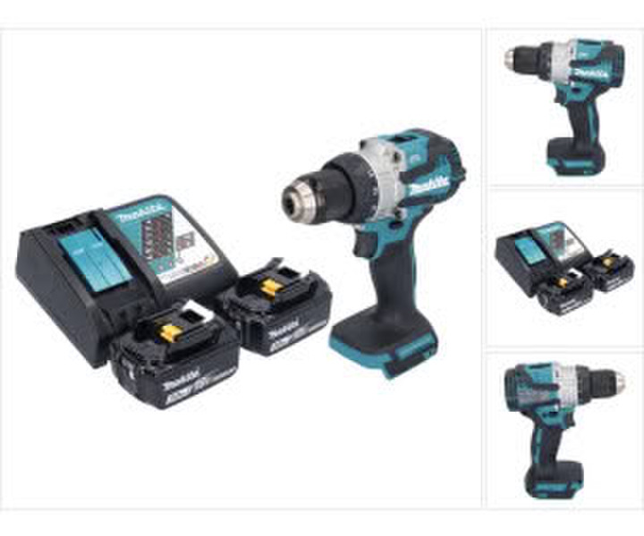 Makita DDF489RF1 + 2 x Akku 3,0 Ah + Ladegerät