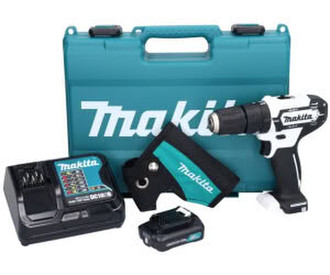 Makita HP333DSAW (1x 2,0 Ah + Ladegerät + Holster + Koffer)