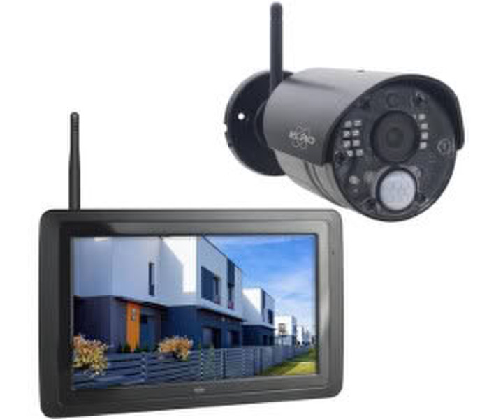 Elro CZ40RIPS Kabelloses Full-HDNachtsicht 7'' Monitor & App IP65