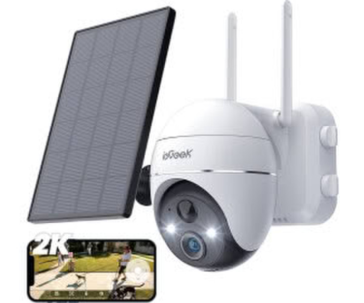ieGeek 2K Kabellose Set 360° PTZ Solar/AkkuIP66 (ZS-GX1S)