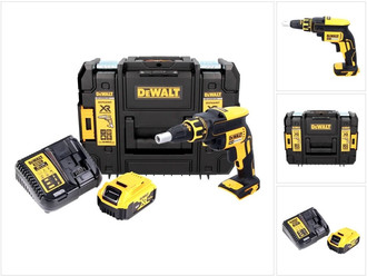 DeWalt DCF620 P1 Akku Trockenbauschrauber 18V 30Nm Brushless+Akku 5Ah+Ladegerät + TSTAK
