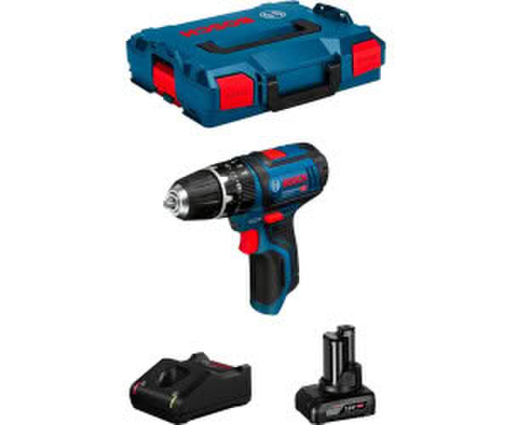 Bosch GSB 12V-15 Professional 1x Battery 6,0 Ah with GAL12V-40 L-Boxx 102